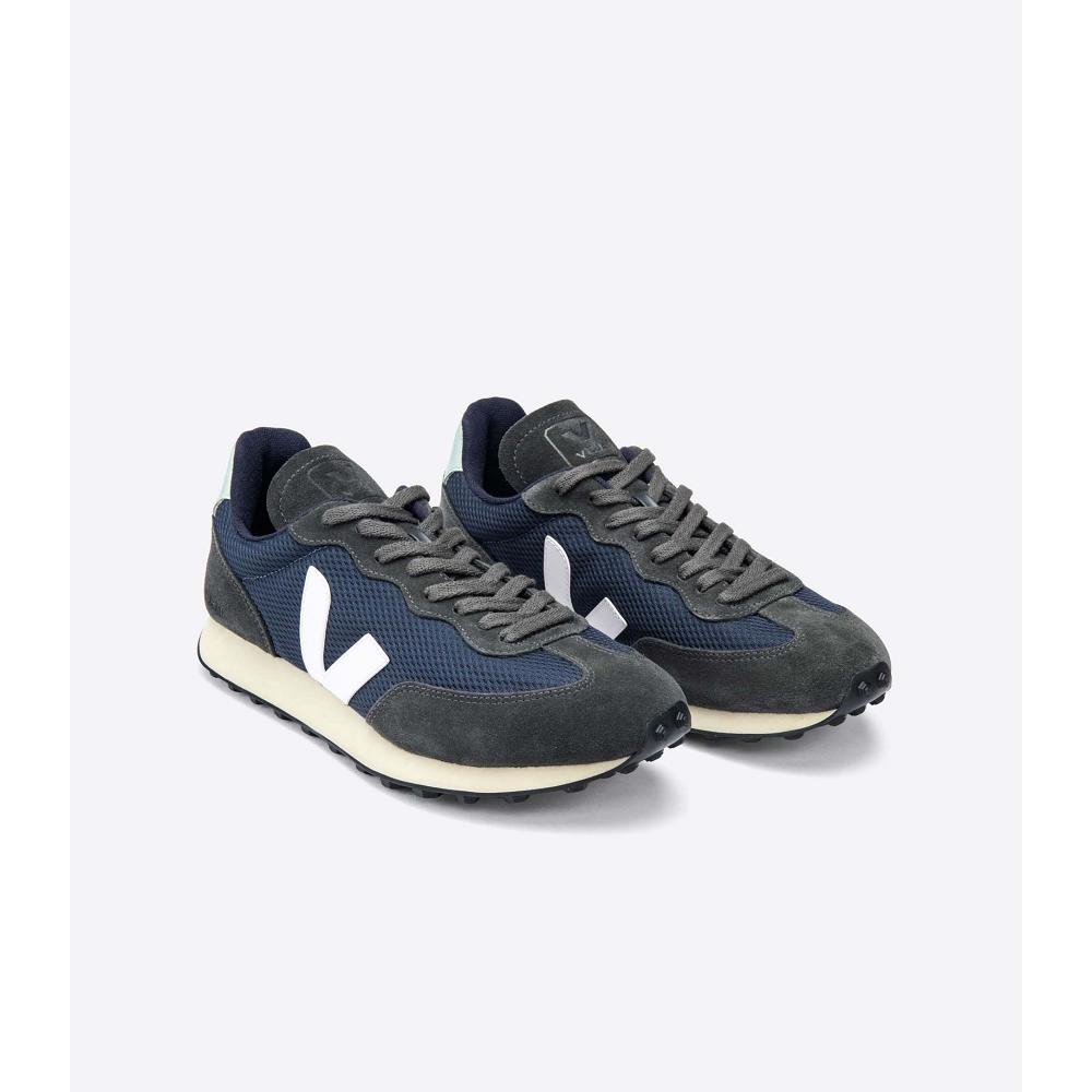 Women's Veja RIO BRANCO ALVEOMESH Running Shoes Navy | SG 415FDN